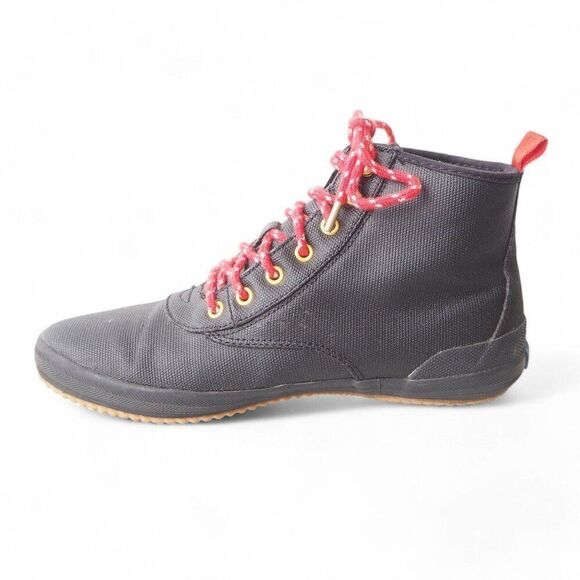Keds Scout Splash Canvas Waterproof Sneaker Boots WF58419 Black Women's 8.5 - Picture 6 of 12